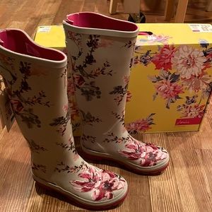 Womens rainboots - Joules printed wellies